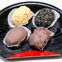 【春彼岸】3/17~3/20 販売「ぼたもち」各170円（つぶあん・こしあん・きなこ・ごま）